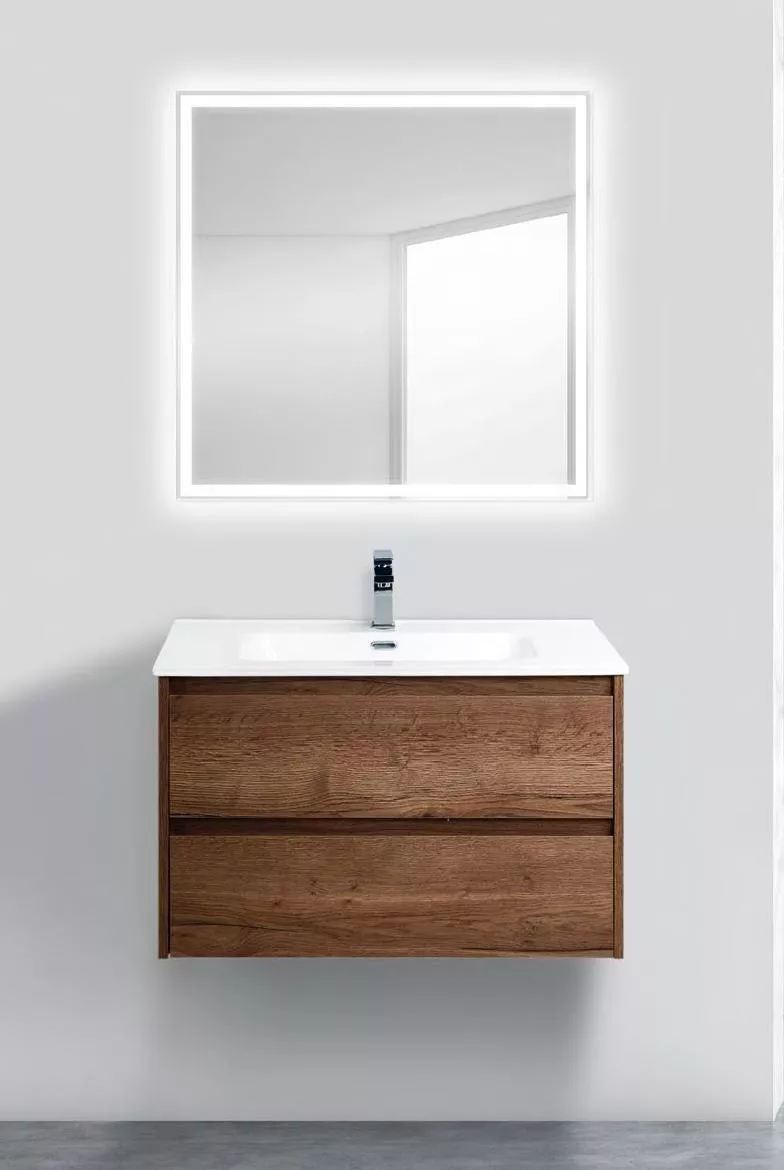 

Комплект мебели BelBagno Kraft 80 темное дерево