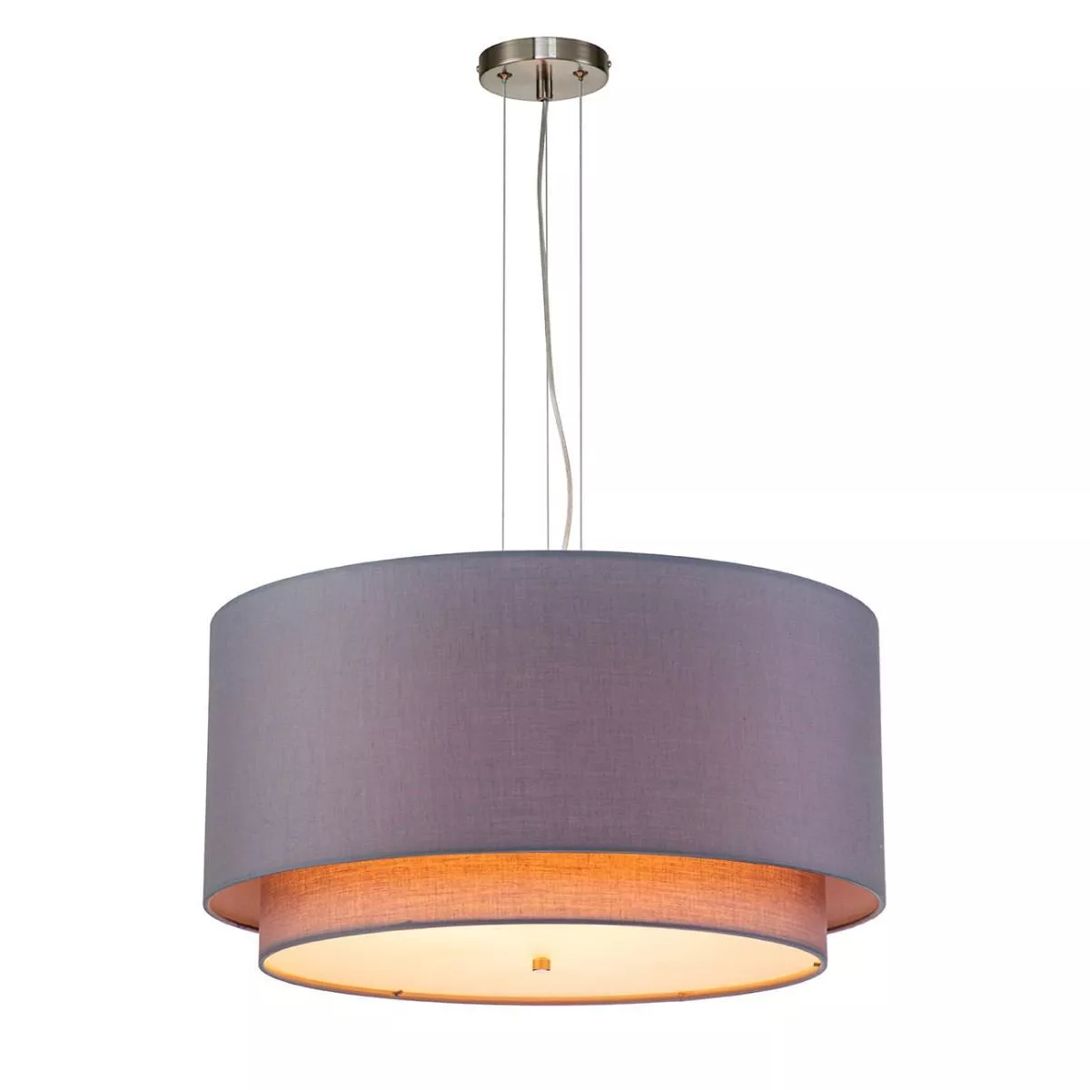 

Подвесной светильник Indigo NEBBIA 13020/3P Nickel V000353
