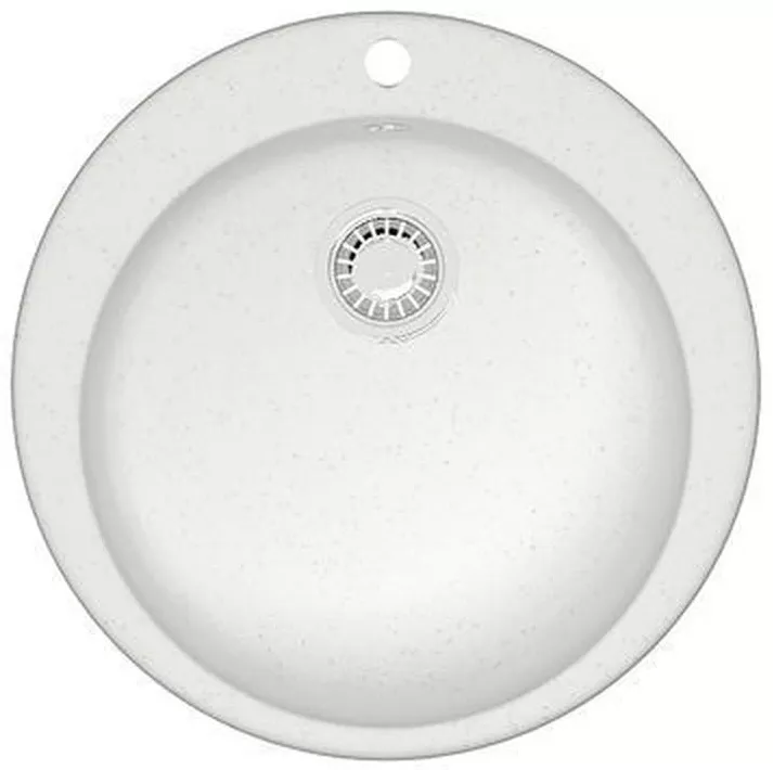 

Мойка кухонная Azario Vital 50.7x50.7 белый лед (CS00078343)