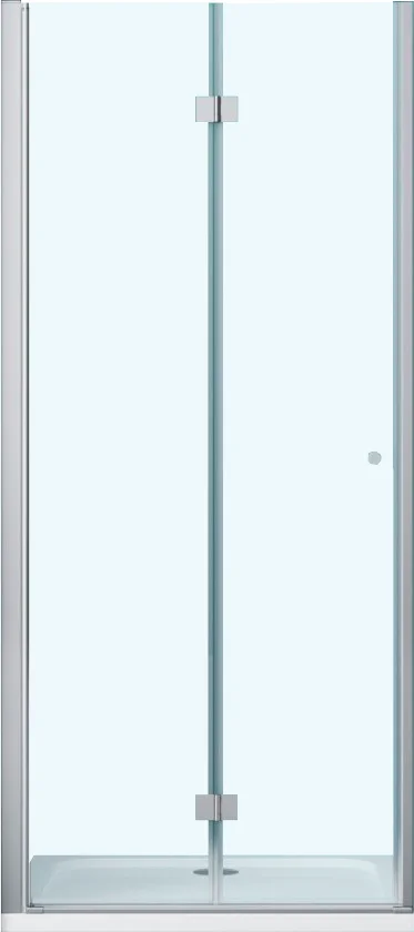 Дверь для душевого уголка BelBagno Albano 100х195 профиль хром стекло прозрачное ALBANO-60/40-C-Cr - фото 1