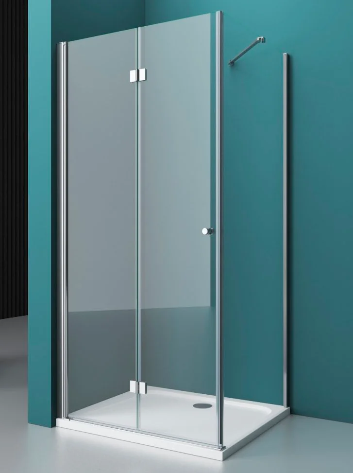 

Душевой уголок BelBagno Albano 100х80 профиль хром стекло прозрачное