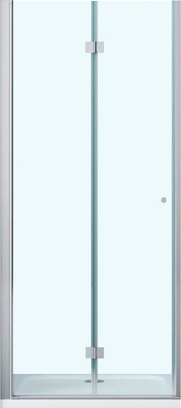 Душевая дверь BelBagno Albano 60х195 профиль хром стекло прозрачное