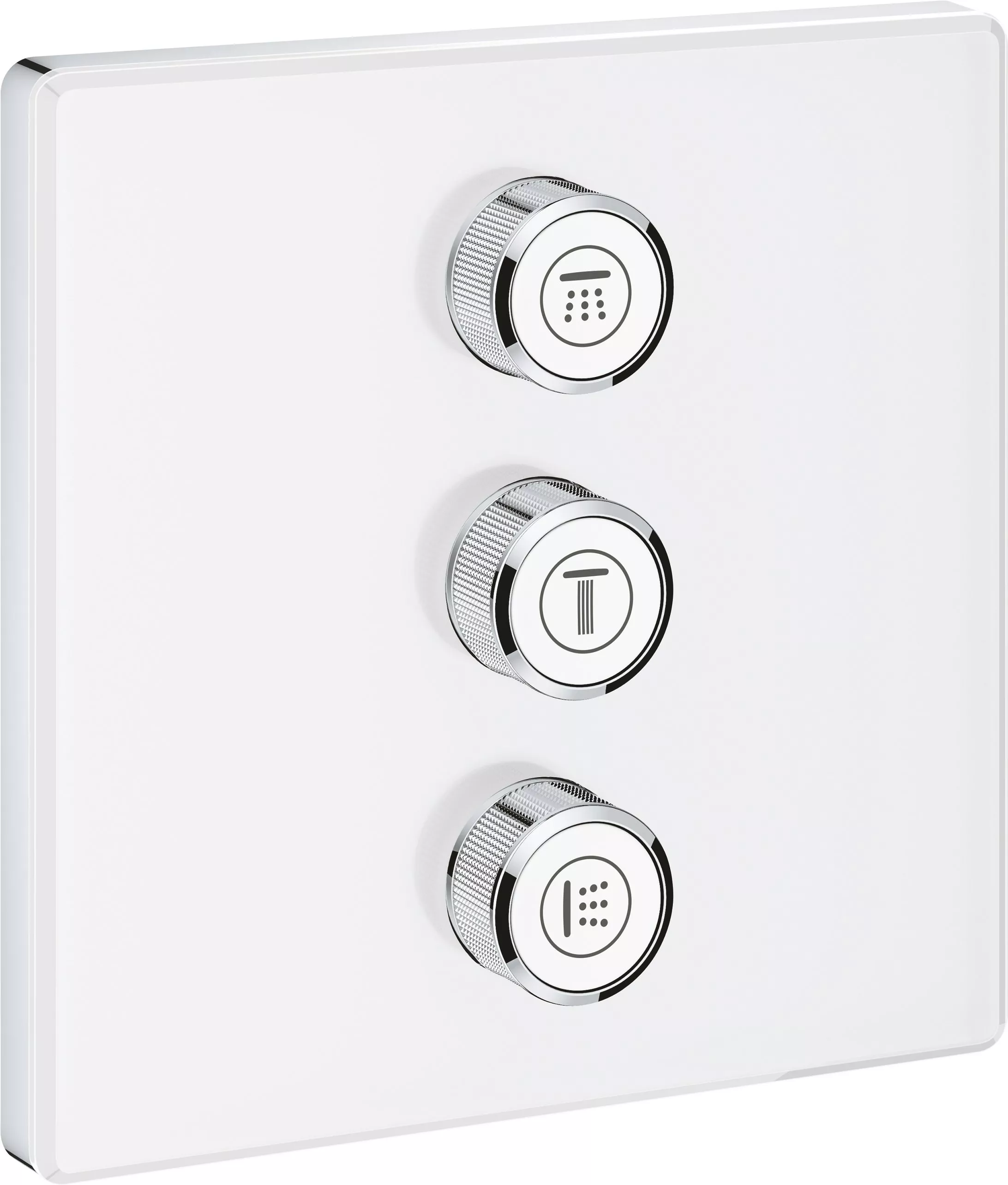 

Переключатель потоков Grohe Grohtherm SmartControl 29158LS0 на три потребителя, moon white