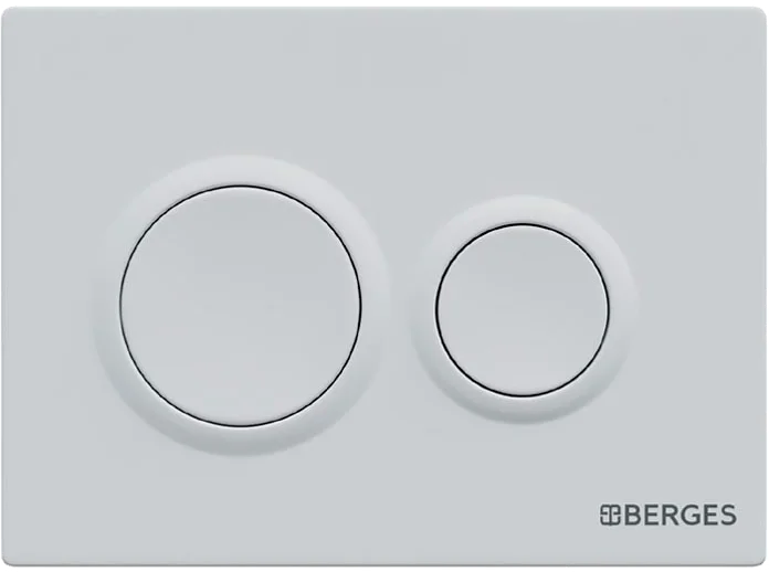 

Клавиша смыва Berges Novum O4 белый