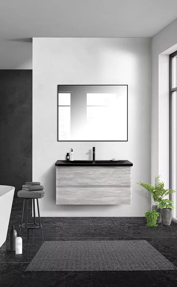 

Комплект мебели BelBagno Albano 100 серый