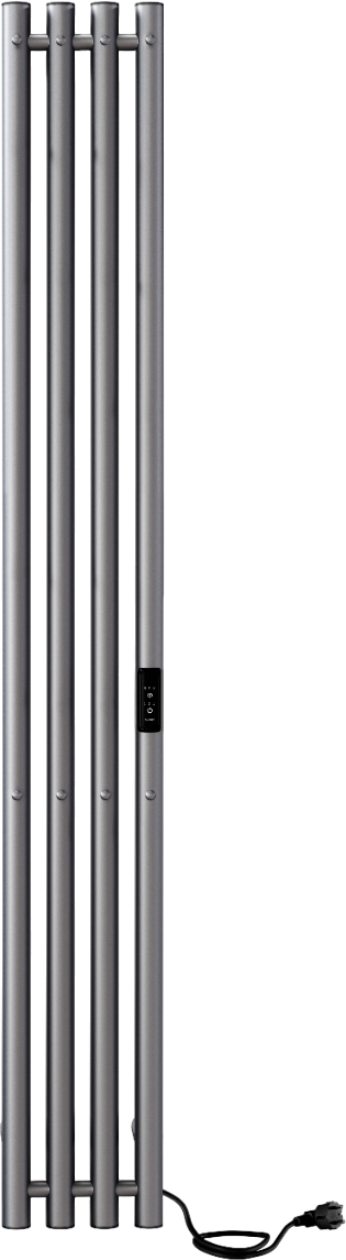 Полотенцесушитель электрический Indigo Style 4 LSE120-18GFMRt graphite metallic
