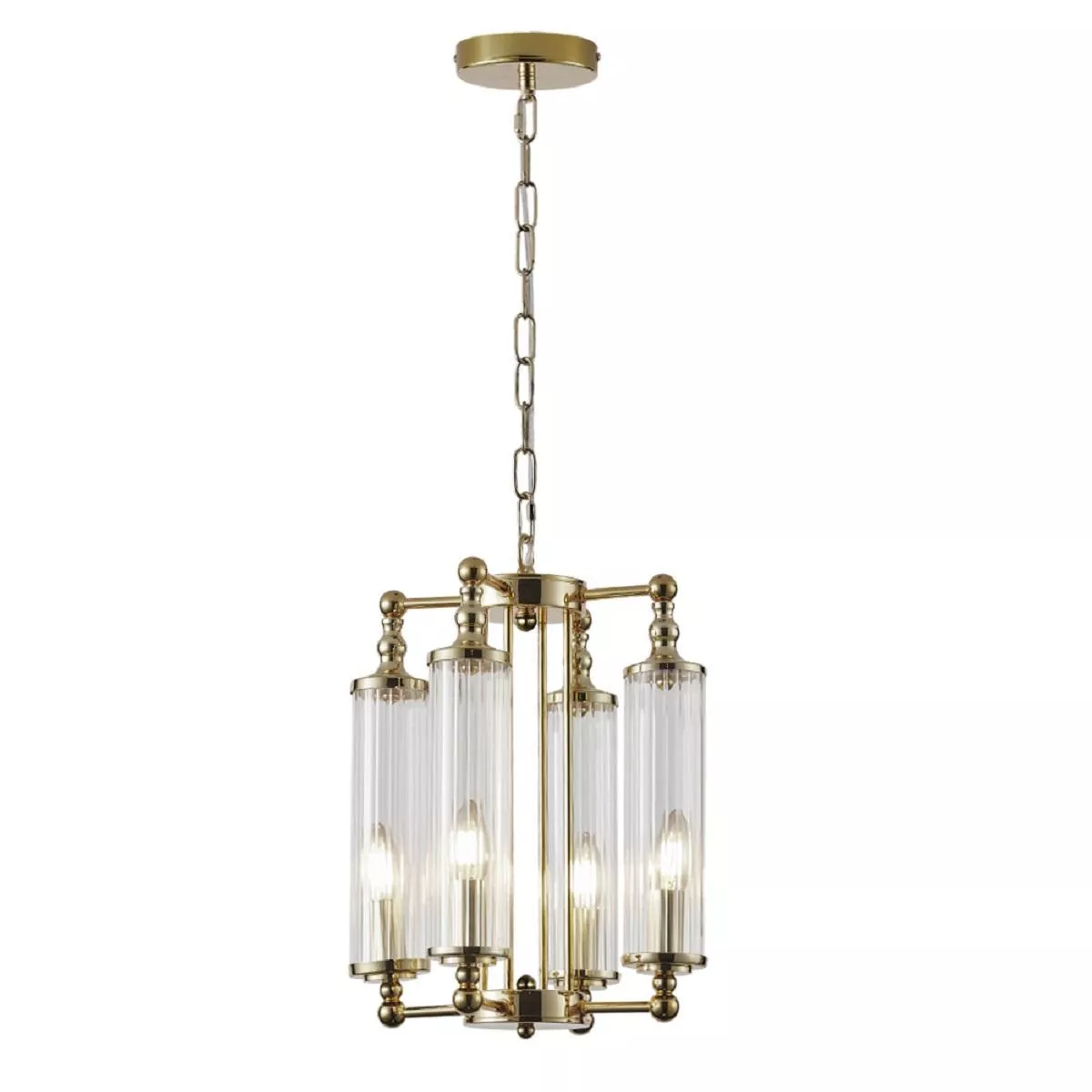 

Подвесная люстра Crystal Lux TOMAS SP4 BRASS