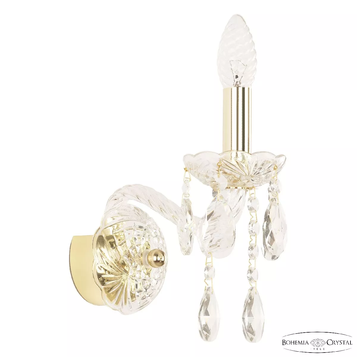 

Бра Bohemia Ivele Crystal 107B/1/141 G