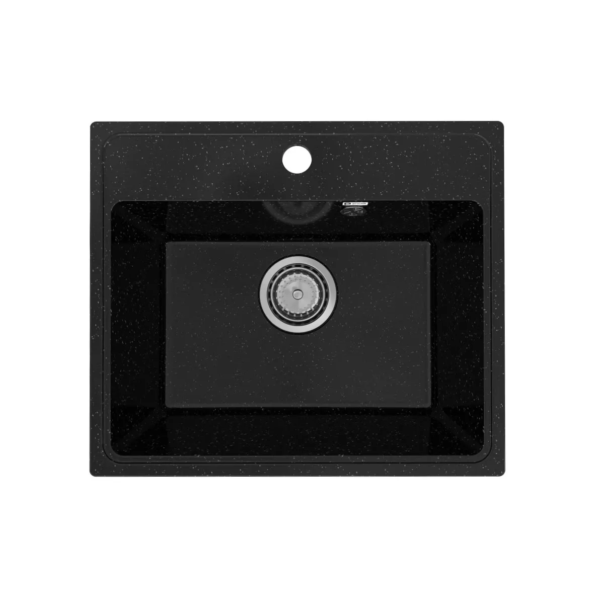 

Кухонная мойка Practik PR-490-004 (без сифона), черный оникс