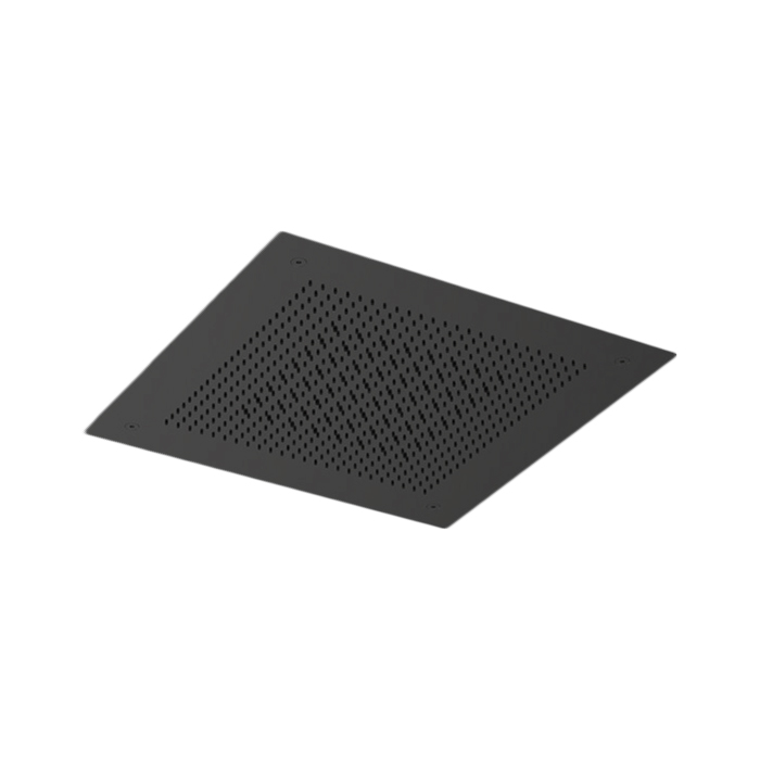 ALMAR Velvet rain Встроенный потолочный душ 380х380 мм 2 режима Velvet rain Intense rain сталь Brushed PVD цвет Absolute Black 286995₽