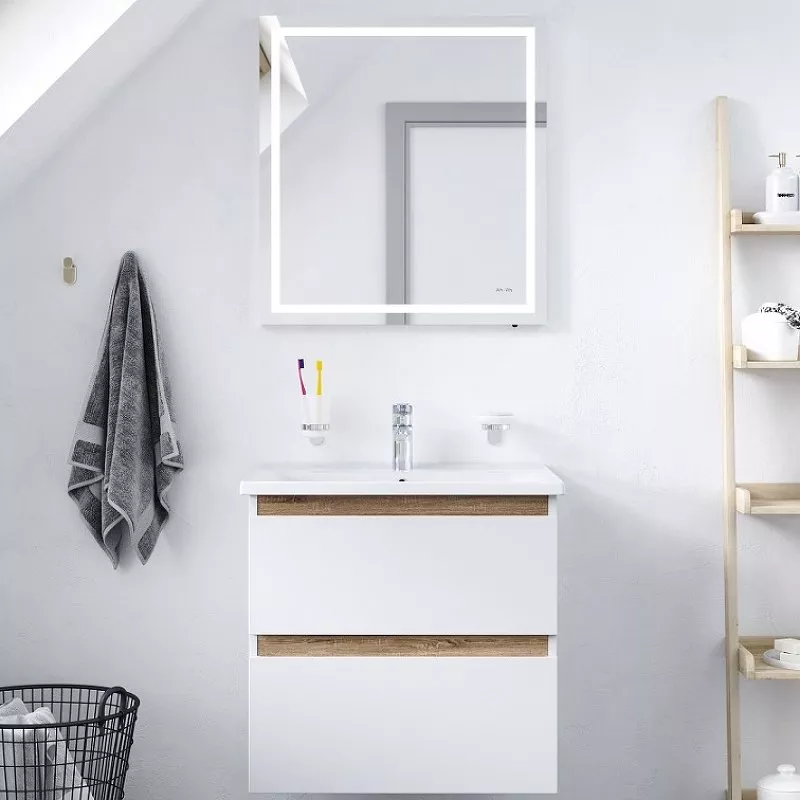 Комплект мебели для ванной AM.PM X-Joy 65 белый (BK85GI)