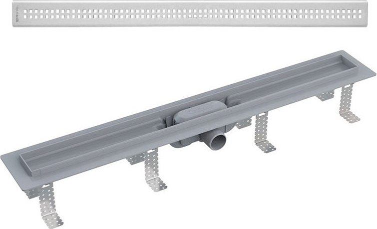 Душевой трап (лоток) AlcaPlast APZ9-Simple 950 с решеткой и опорами