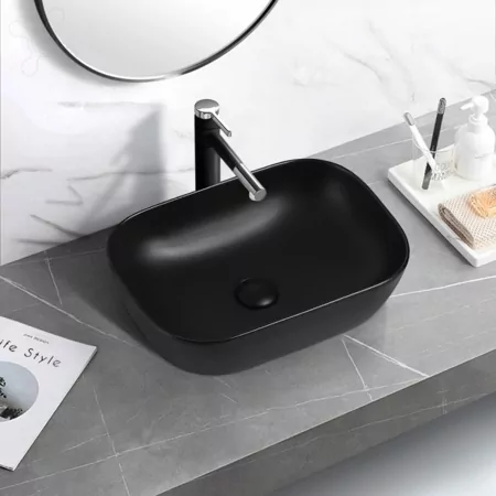 

Накладная раковина Gid 46 Bm1333 черная матовая