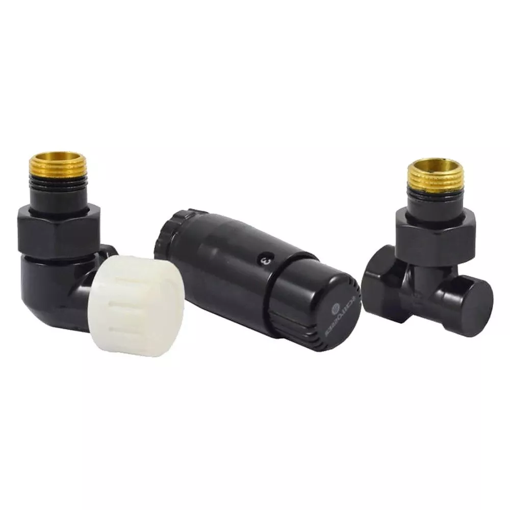 

Комплект трехосевой SCHLOSSER STANDARD MINI 1/2" левый, Ral 9005, с термоголовкой MINI M30x1,5