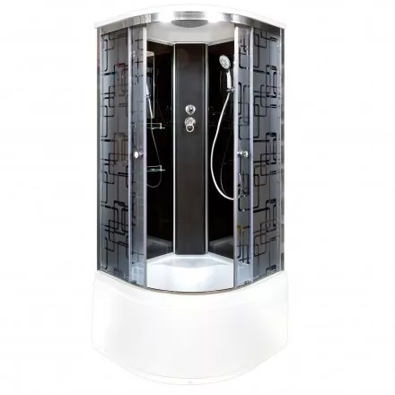 

Душевая кабина Deto BM 100х100 хром (BM4510BLACK)
