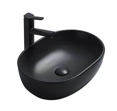 

Накладная раковина Gid 48 Bm9026b черная матовая
