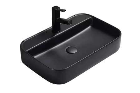 Накладная раковина Gid 60 Bm9660 черная матовая