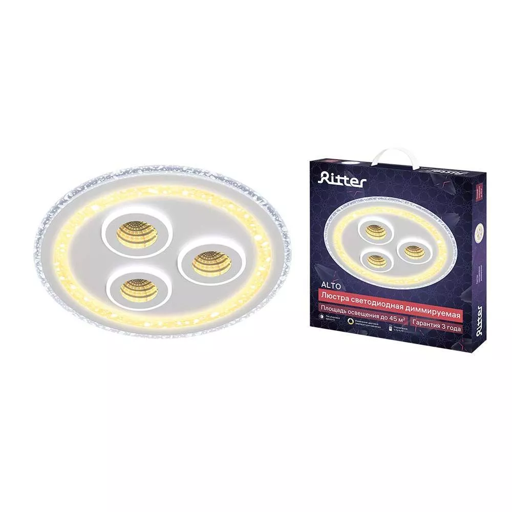 

Потолочная люстра Ritter ALTO 52307 3