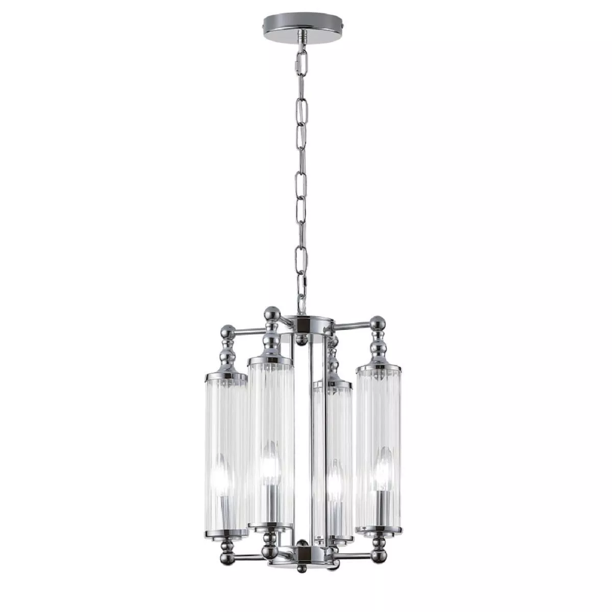 

Подвесная люстра Crystal Lux TOMAS SP4 CHROME