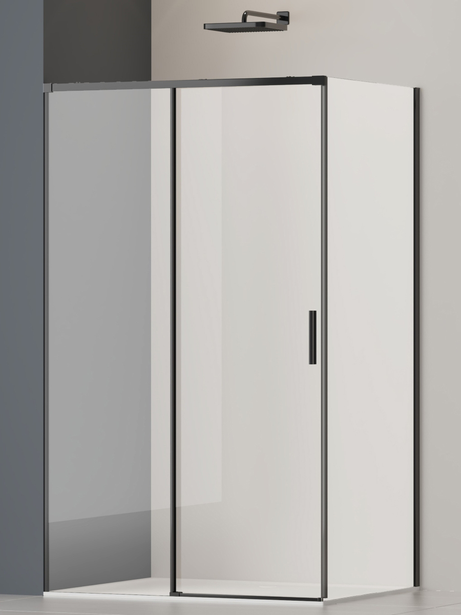 

Душевой уголок Vincea Soft 2 VSR-3SO28014CLB 140х80 см, профиль черный, стекло прозрачное