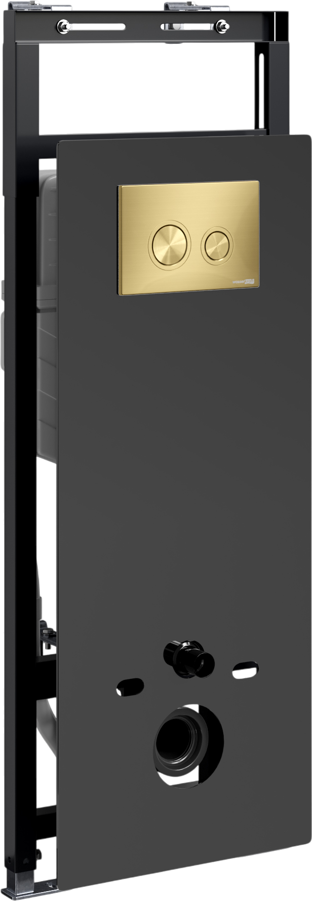 

Система инсталляции для унитазов Wasserkraft Salm 27TLT.010.ME.BL.MG01 с кнопкой смыва матовое золото