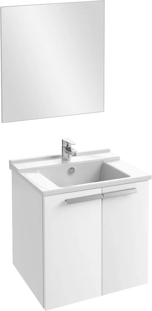 Мебель для ванной Jacob Delafon Struktura 60 белая, размер 60, цвет белый - фото 1
