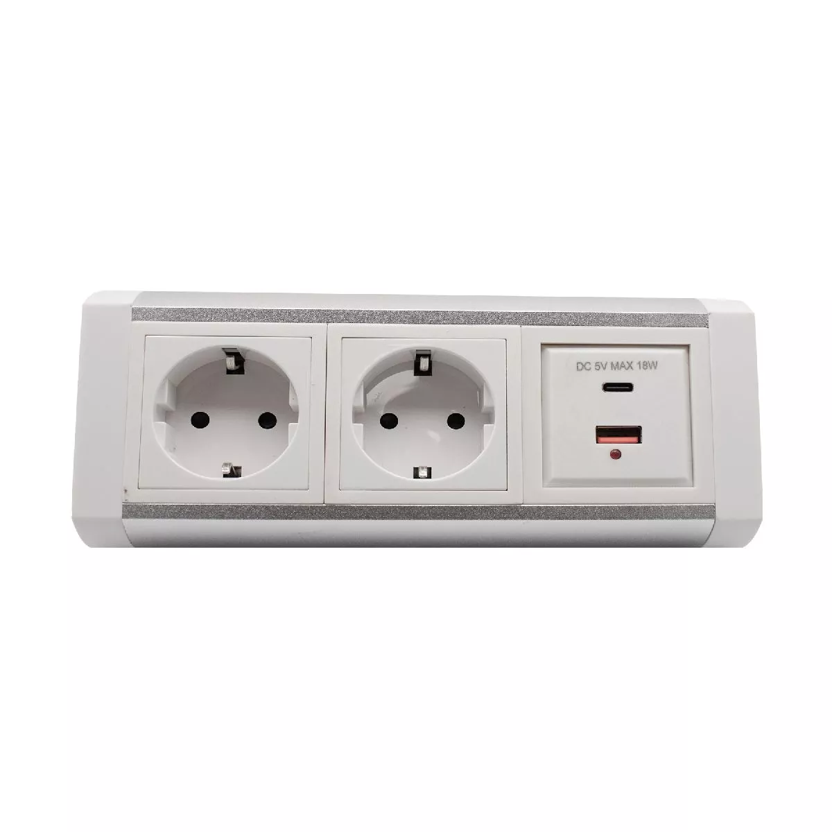 

Блок розеток LK-RSA (2 секции 1 USB + 1 type-C) Mebax 00-00002873