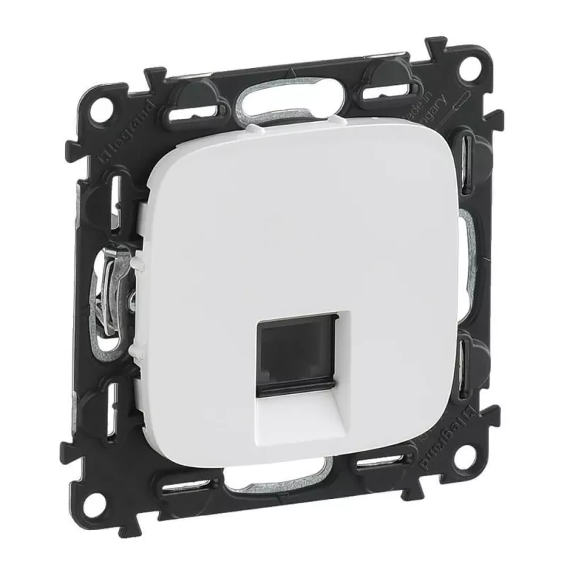 

Телефонная розетка RJ11 Legrand Valena Allure белая 753738