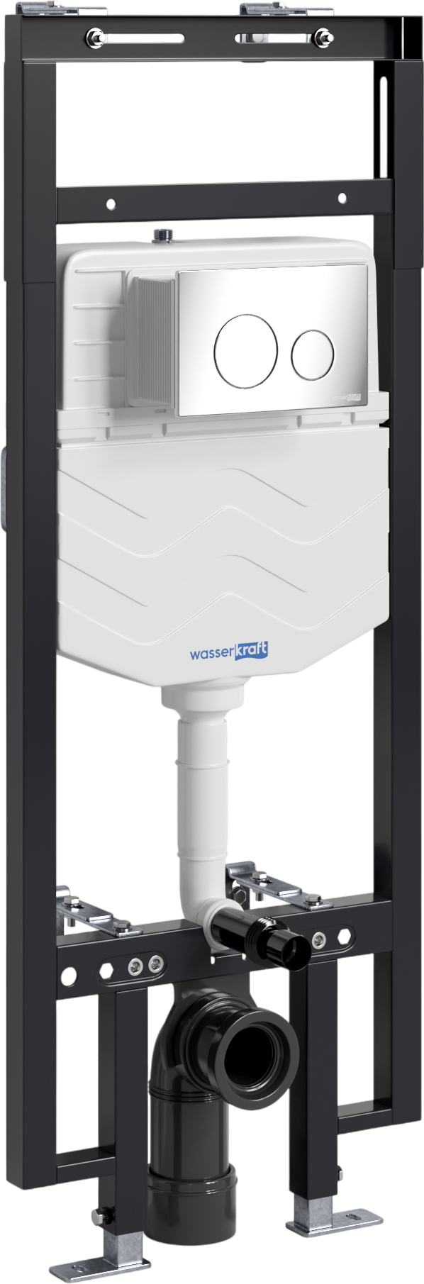 

Система инсталляции для унитазов Wasserkraft Dinkel 58TLT.010.ME.CH02 с кнопкой смыва хром