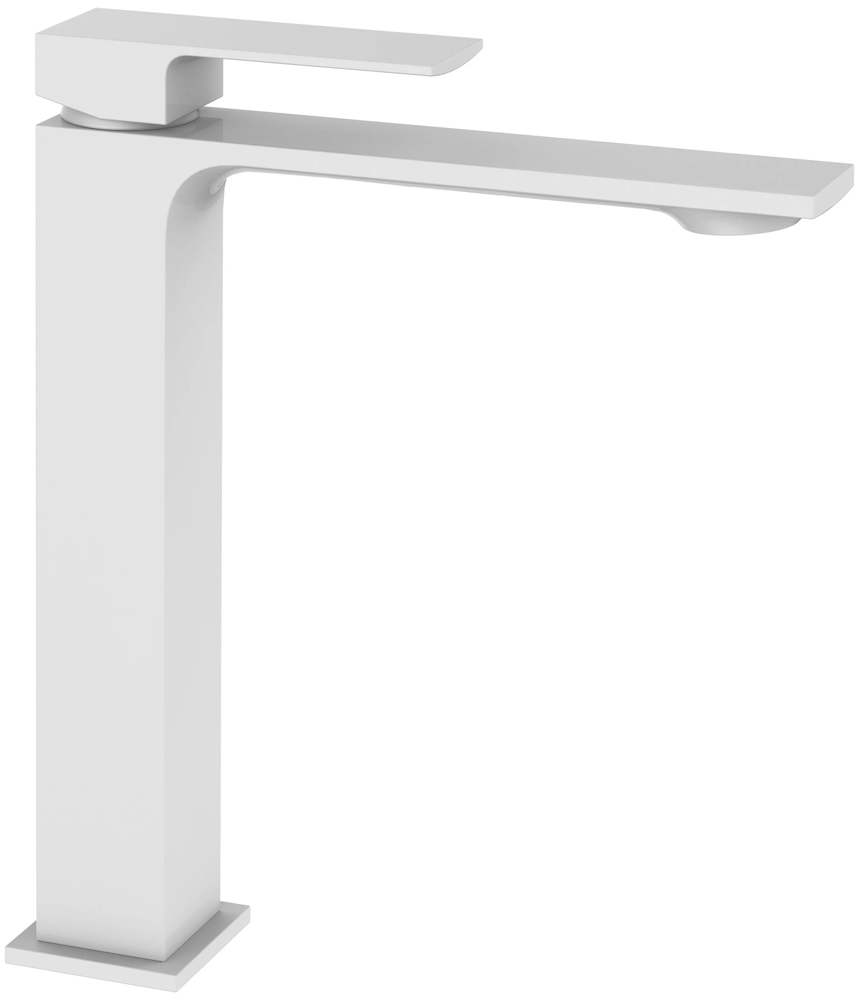 

Смеситель для раковины Orange Lutz M04-121w белый