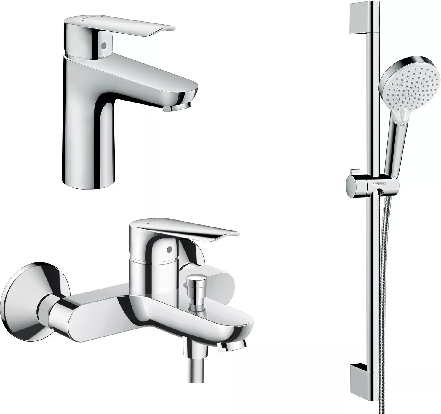 

Душевой комплект Hansgrohe SET Logis E 100 C