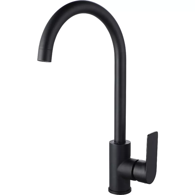 

Смеситель для кухни beWash Tiere BVMM1KT357 черный матовый