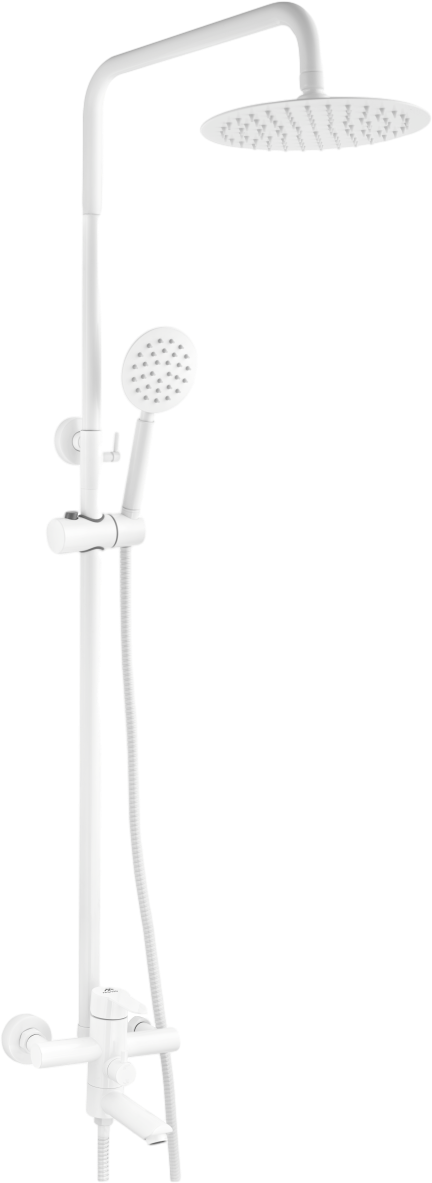 

Душевая стойка Fashun A52401-8A белая