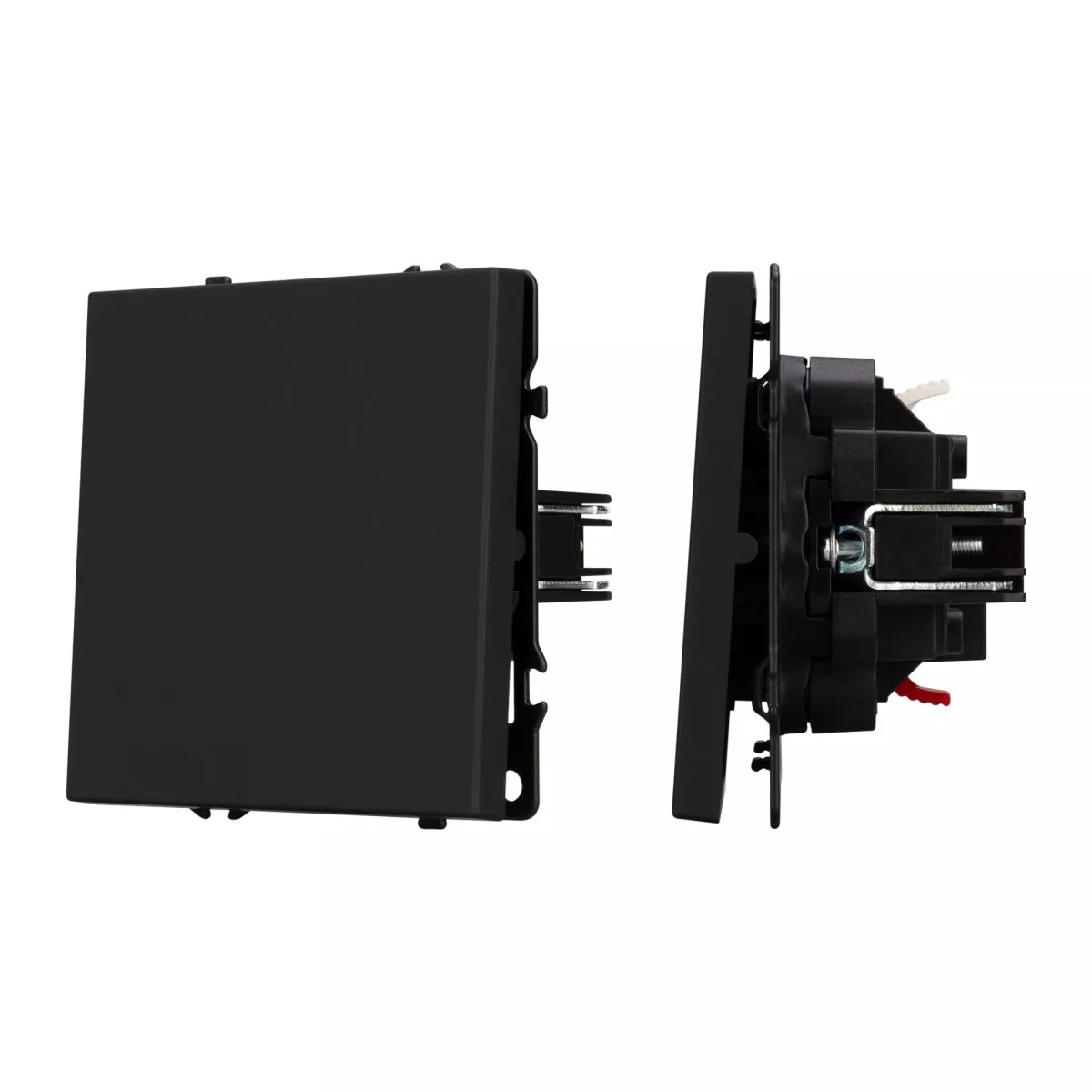 Выключатель проходной 1 кл софт-тач черный оникс Arlight SWT-MKP1-SFPL-BK (250V, 10A) 054246(1)