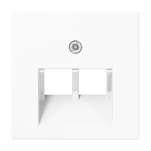 

Накладка на розетку информационную Jung A569-2BFPLUAWW