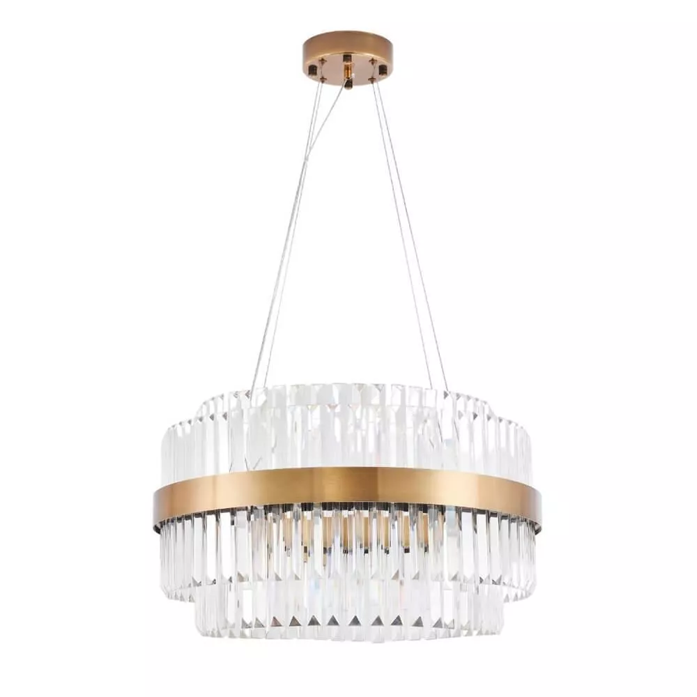 

Подвесная светодиодная люстра Lumina Deco Ringletti LDP 8017-600 MD