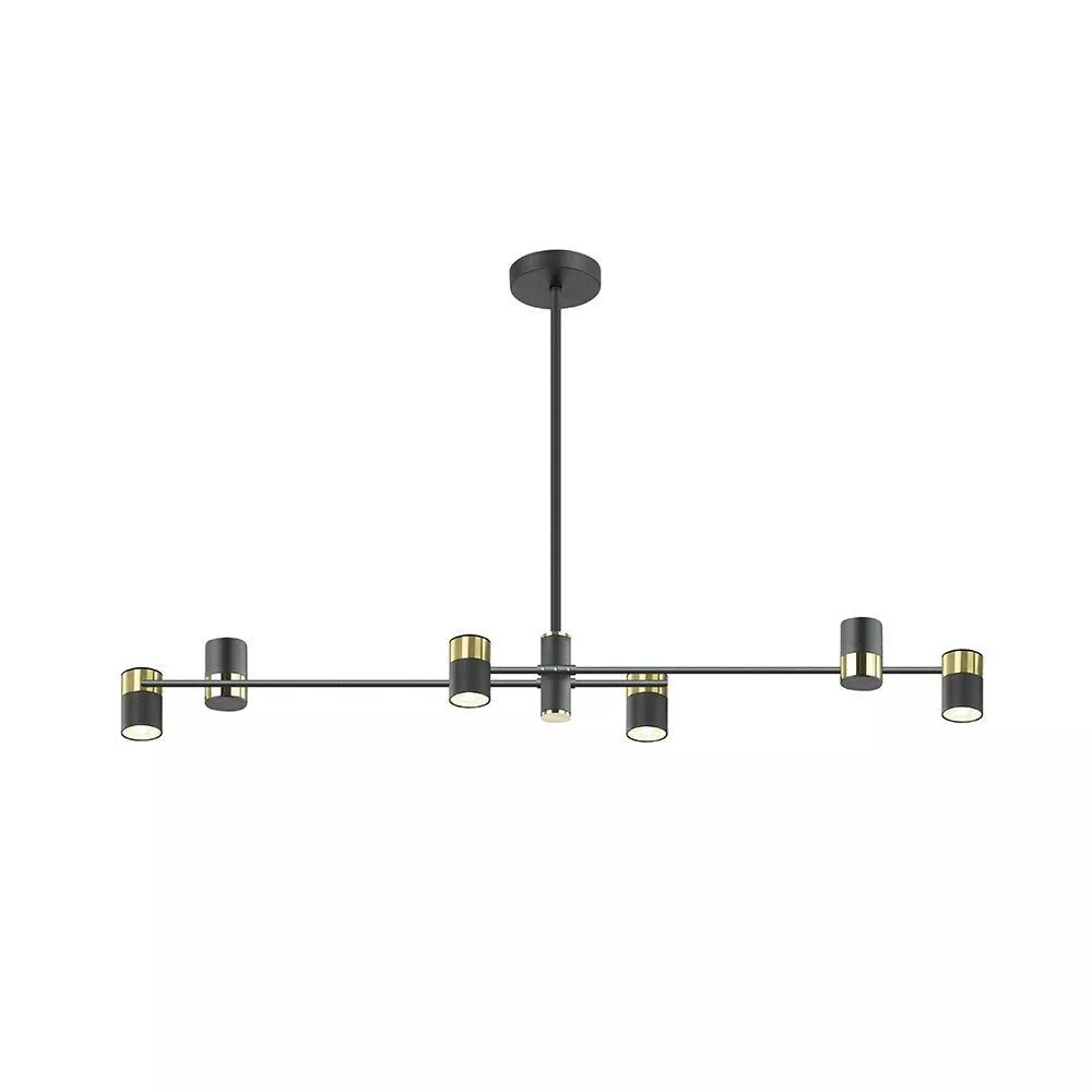 

Подвесная люстра Lumien Hall Саурис LH8020/6P-BK-GD