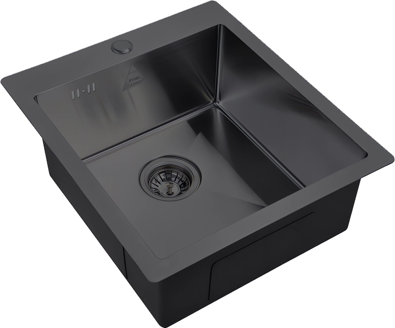 

Мойка кухонная Zorg Steel Hummer SH 4551 GRAFIT