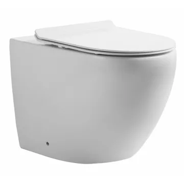 Подвесной унитаз Orange белый с сиденьем микролифт