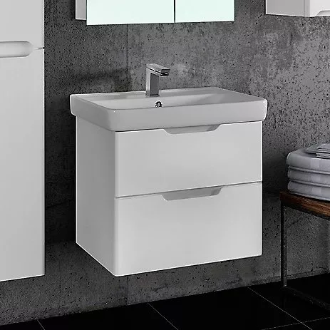 

Тумба с раковиной Dreja.Eco Q 60 белая