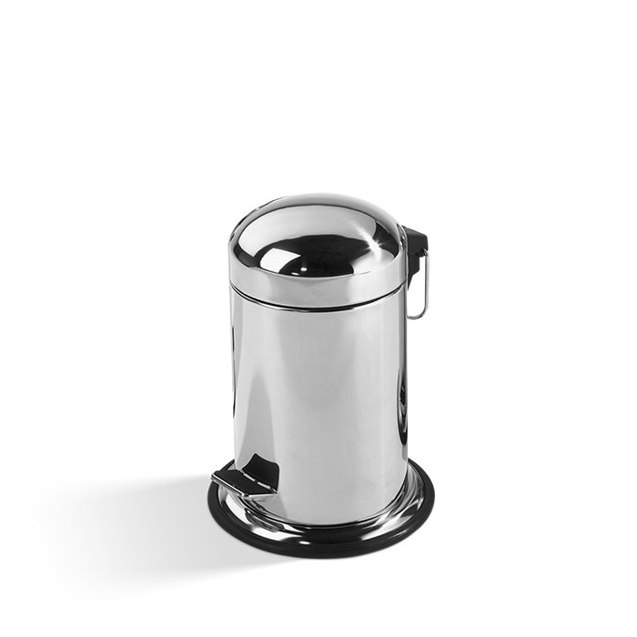 Decor Walther TE 30 Ведро 17xh31см с педалью и крышкой цвет сталь полированная 7847₽