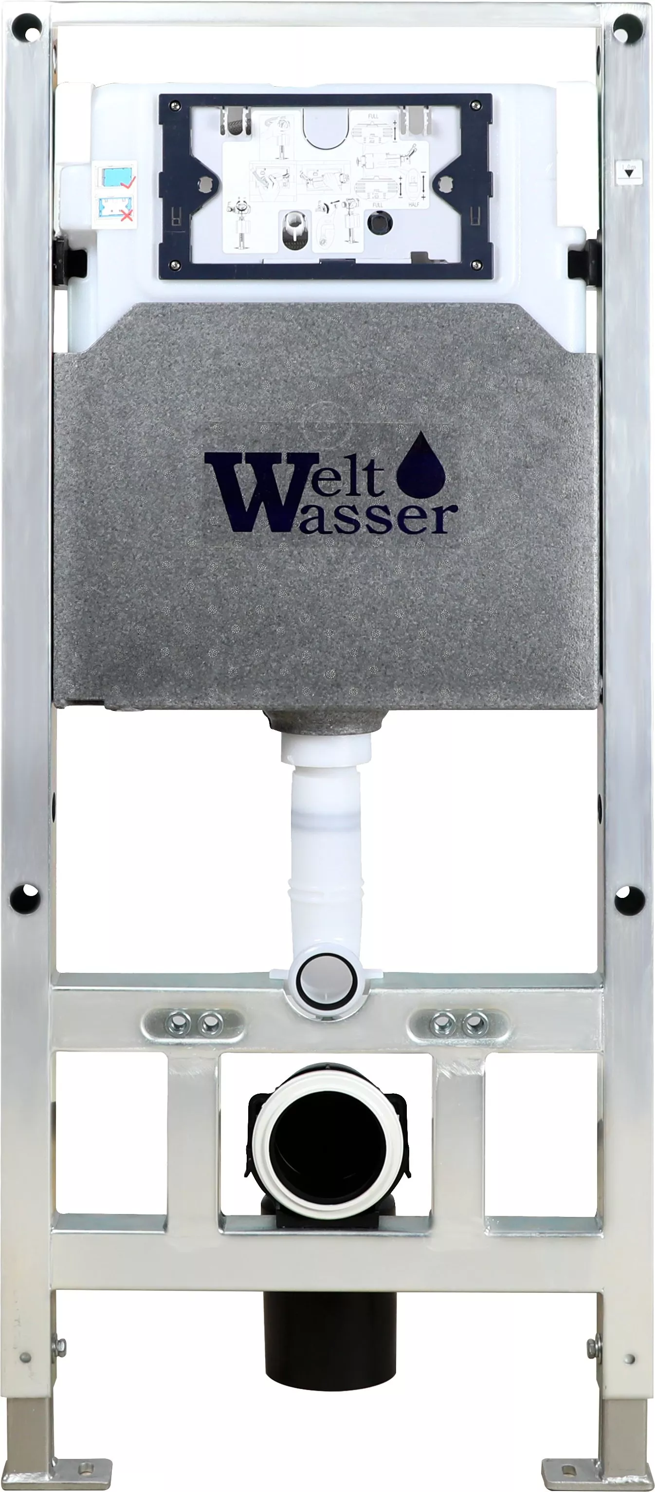 Система инсталляции для унитазов Weltwasser WW Amberg 506 ST 10000005989 - фото 1