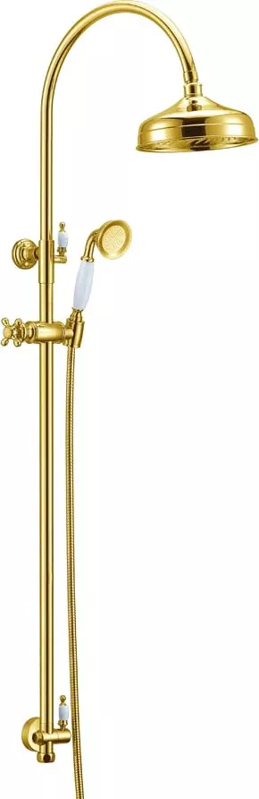 

Душевая стойка Boheme Imperiale 402 золотая глянцевая