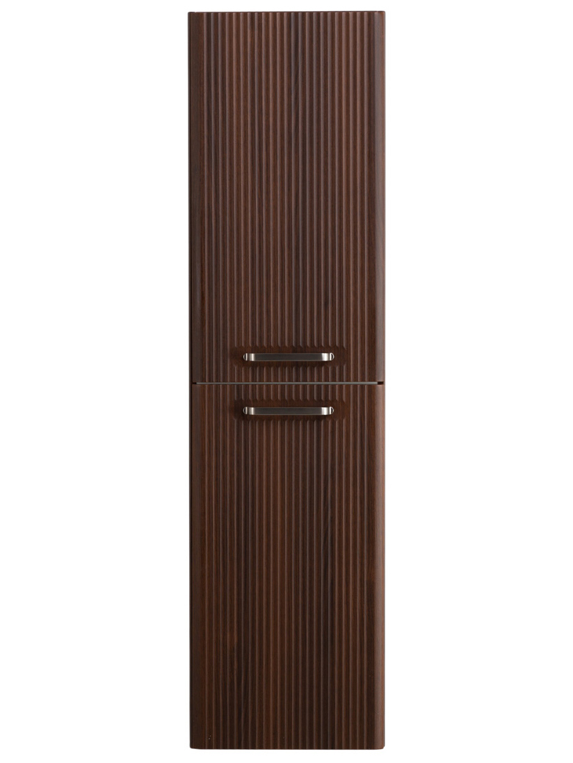 

Шкаф-пенал для ванной BelBagno Due 40 подвесной, noce