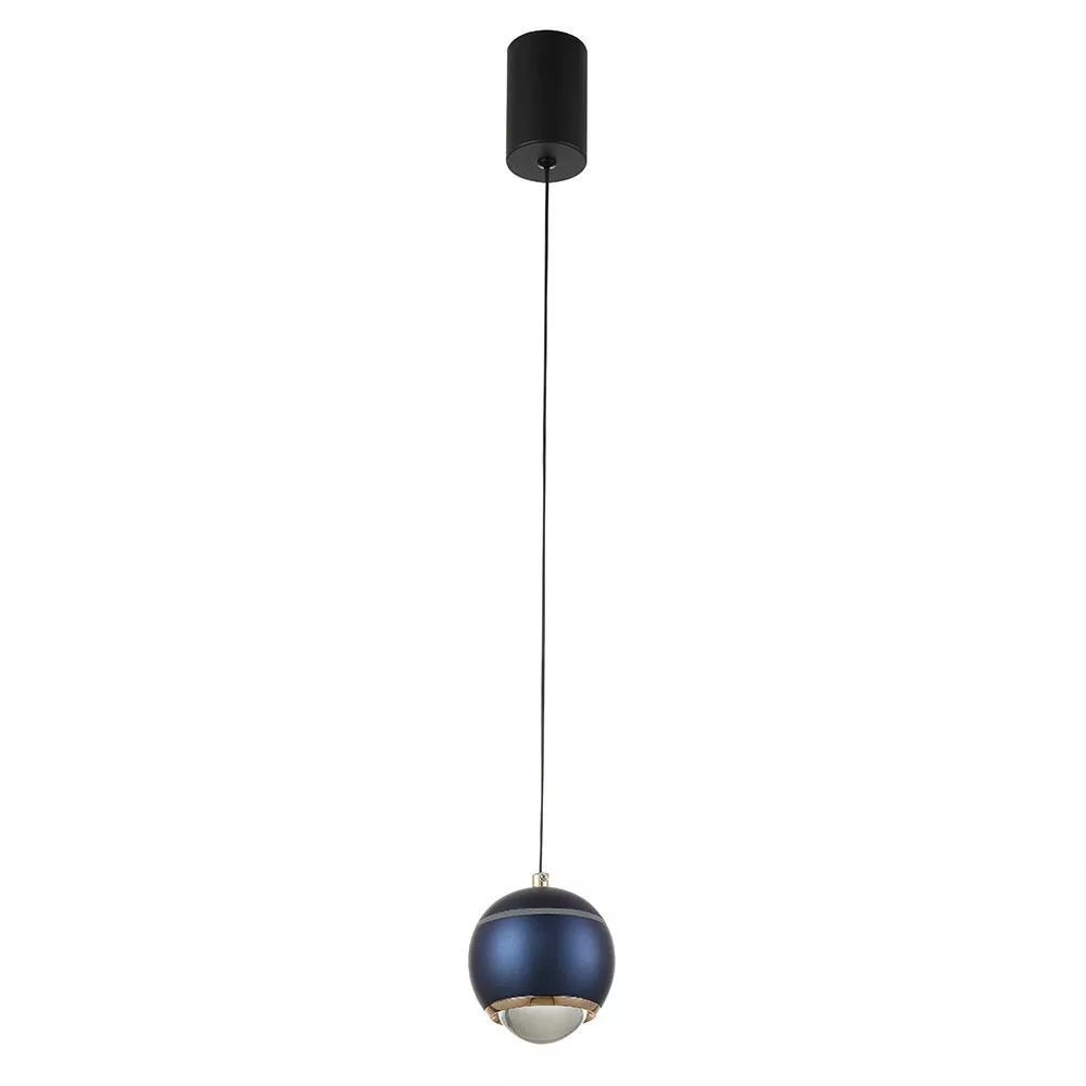 

Подвесной светодиодный светильник Crystal Lux Caro SP Led Blue