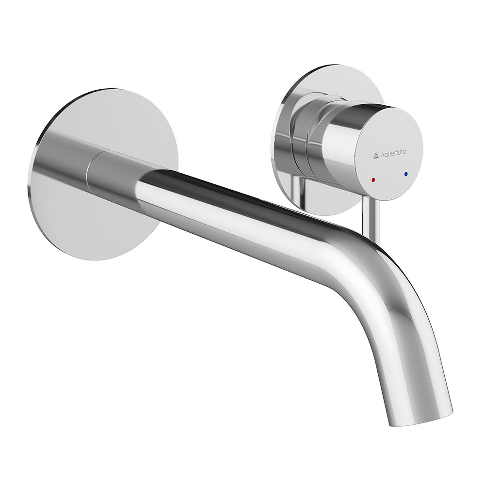 

Смеситель для раковины Aqueduto Cano CAN0400 С ВНУТРЕННЕЙ ЧАСТЬЮ, хром