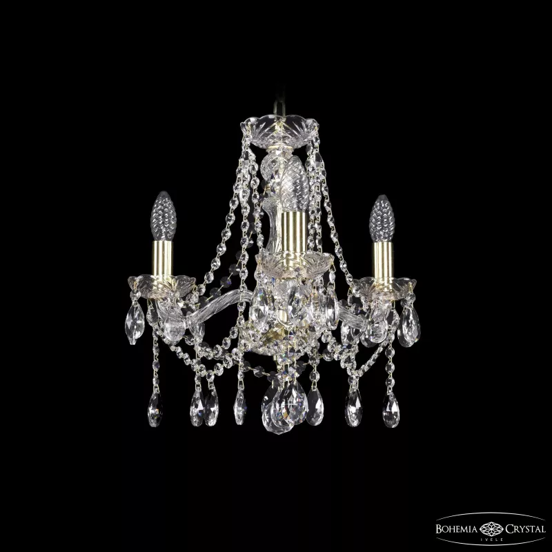 

Подвесная люстра Bohemia Ivele Crystal 1413/3/141 G
