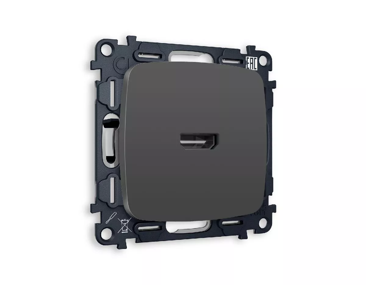 

Комплект механизма розетки HDMI 2.0 40V/500mA 2.0GHz 5-18Gbit/s Ambrella Volt Omega MO914010