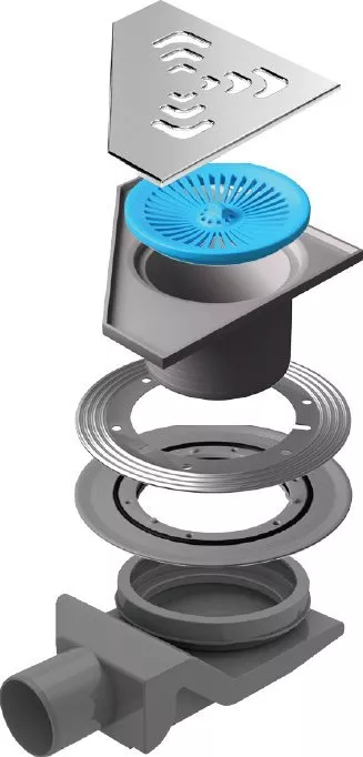

Душевой трап Pestan Confluo Standard Angle2
