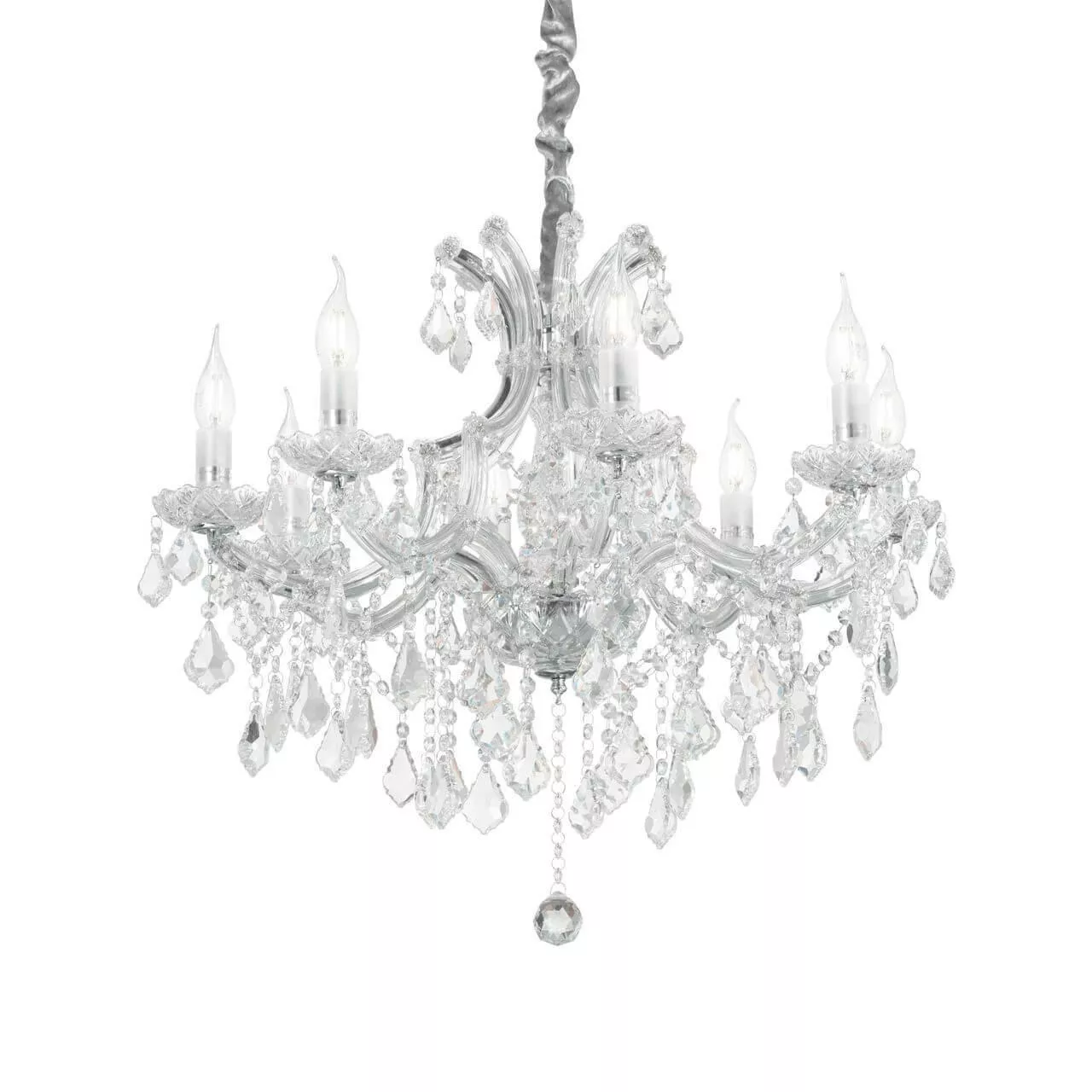 

Подвесная люстра Ideal Lux Napoleon SP8 Cromo 167244